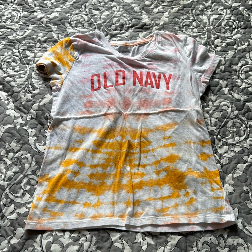 Old Navy Youth Girls 10/12 tie dye t-shirt